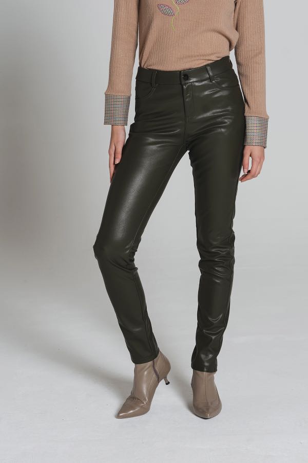 Split Front Faux Leather Trousers (Next Day Delivery) | Cute outfits,  Fashion outfits, Clothes